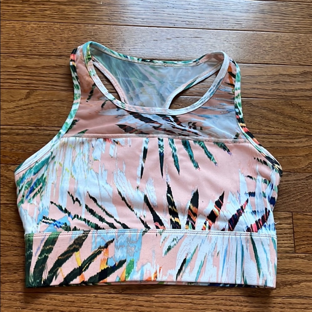 Fabletics  tropical sports bra